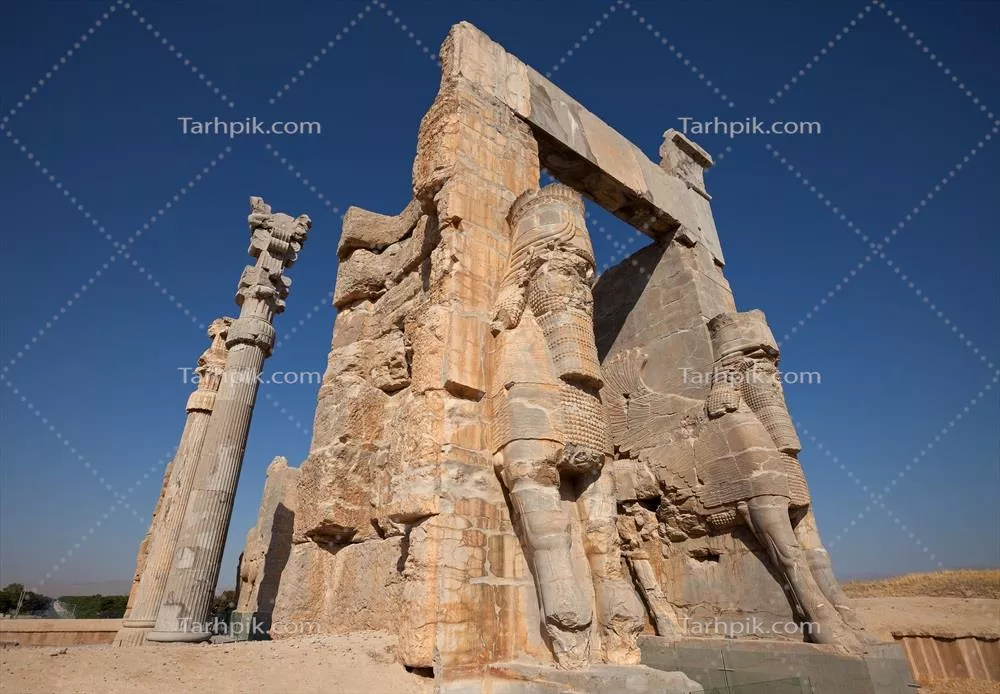 عکس تخت جمشید آثار تاریخی شیراز