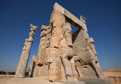 عکس تخت جمشید آثار تاریخی شیراز