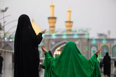 عکس زائران حرم حضرت عباس علیه السلام