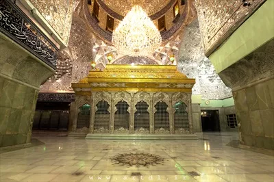 عکس ضریح مطهر امام حسین علیه السلام