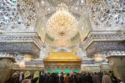 عکس ضریح مطهر حرم امام حسین علیه السلام کربلا