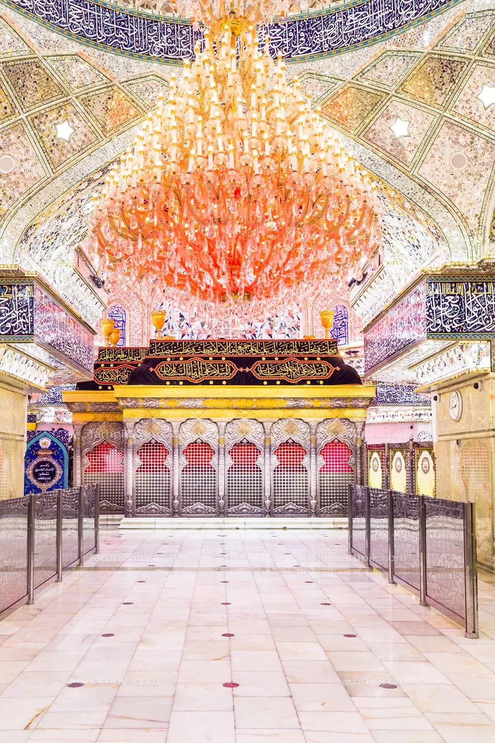 عکس ضریح مطهر امام حسین علیه السلام کربلا