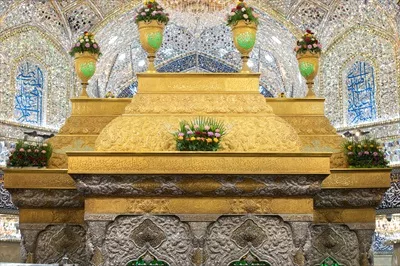عکس ضریح مطهر امام حسین علیه السلام