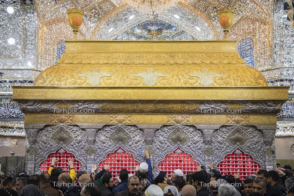 عکس ضریح حرم ابا عبدالله الحسین امام حسین علیه السلام کربلا