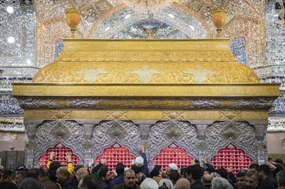 عکس ضریح حرم ابا عبدالله الحسین امام حسین علیه السلام کربلا
