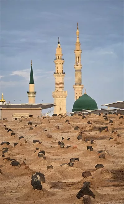 عکس آرامگاه ائمه بقیع مدینه