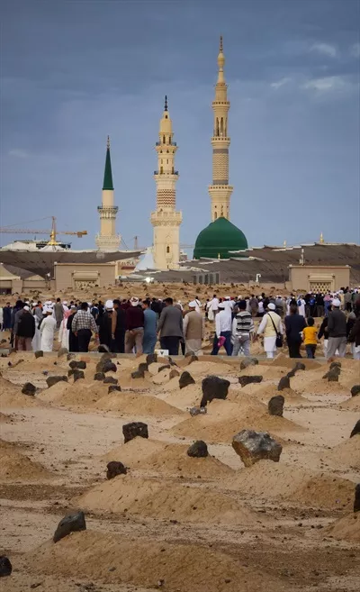 عکس مقبره آرامگاه ائمه بقیع مدینه