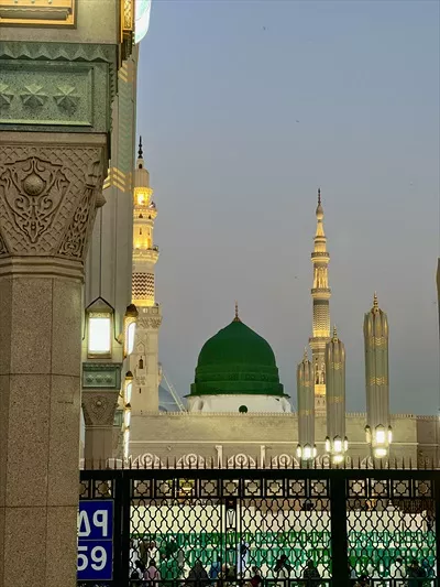 عکس مسجد النبی مدینه