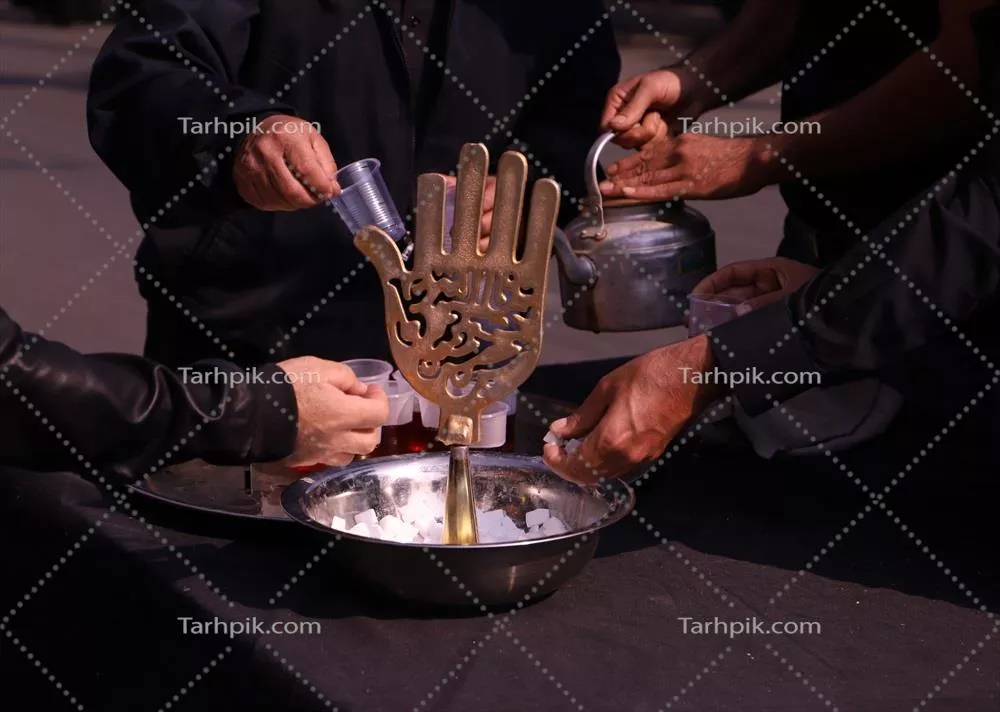 عکس دست سقا