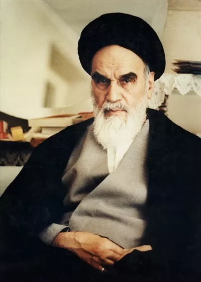 عکس اولین رهبر انقلاب سید روح الله خمینی