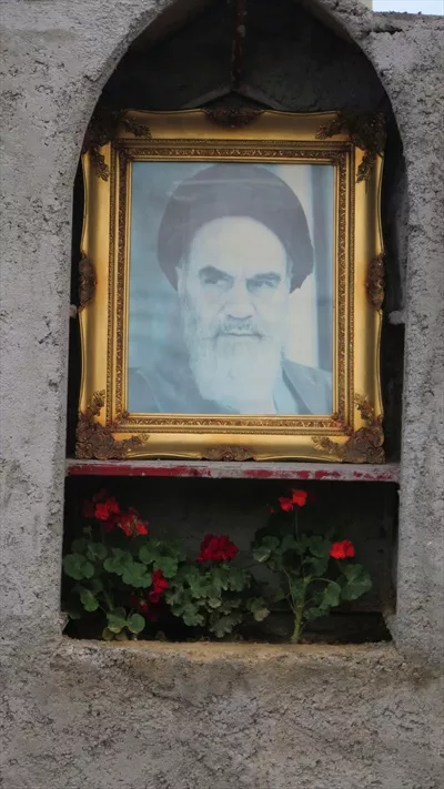 عکس یادبود رهبر انقلاب آیت الله حضرت خمینی ره