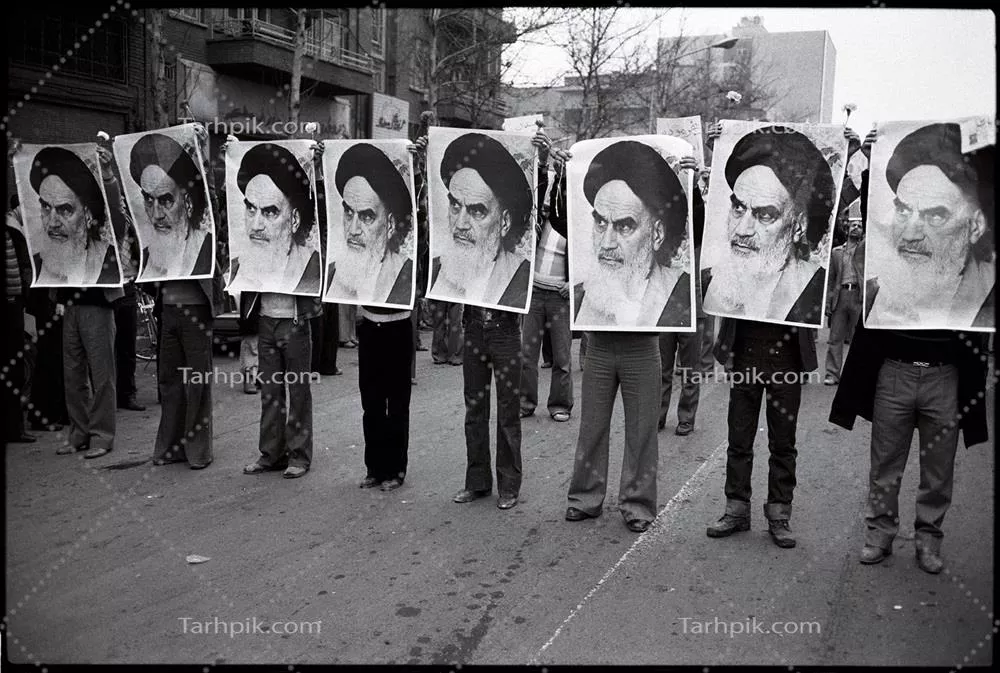 عکس بازگشت امام خمینی به ایران انقلاب اسلامی