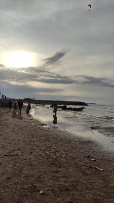عکس ساحل زیبای دریای بندر انزلی
