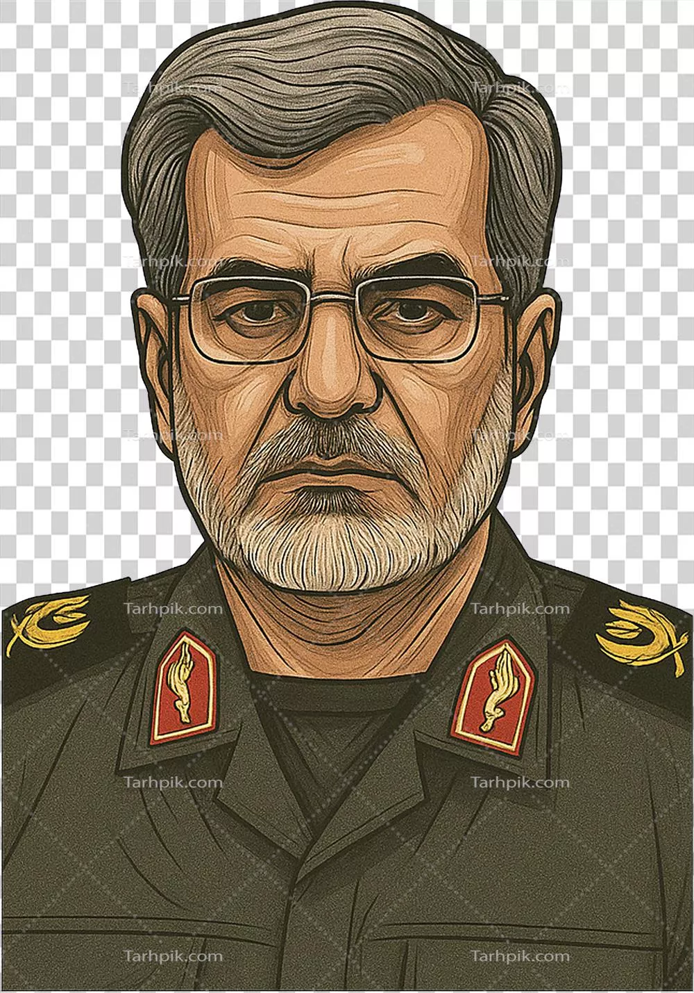 عکس دوربری سردار شهید مهدی ربانی
