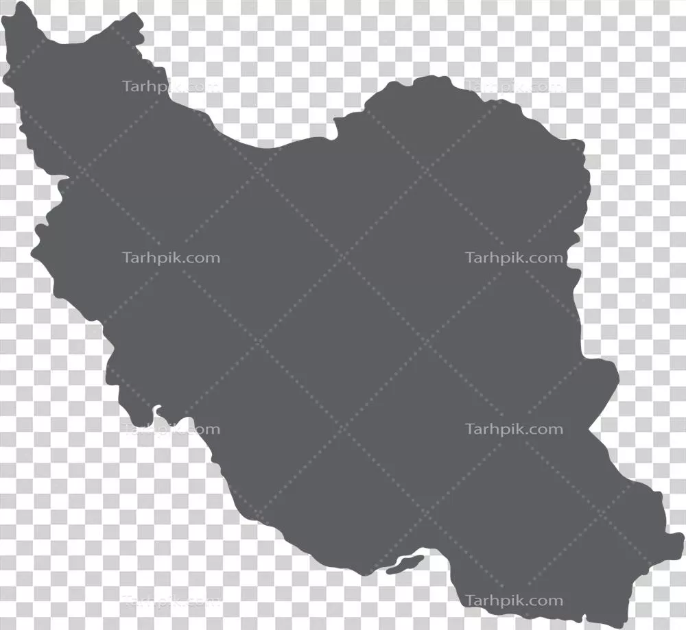 عکس دوربری نقشه خاکستری ایران: بررسی جغرافیای سیاسی و فرهنگی