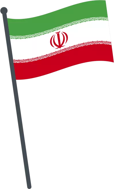 عکس دوربری بررسی و تحلیل نمادها و رنگ های پرچم جمهوری اسلامی ایران