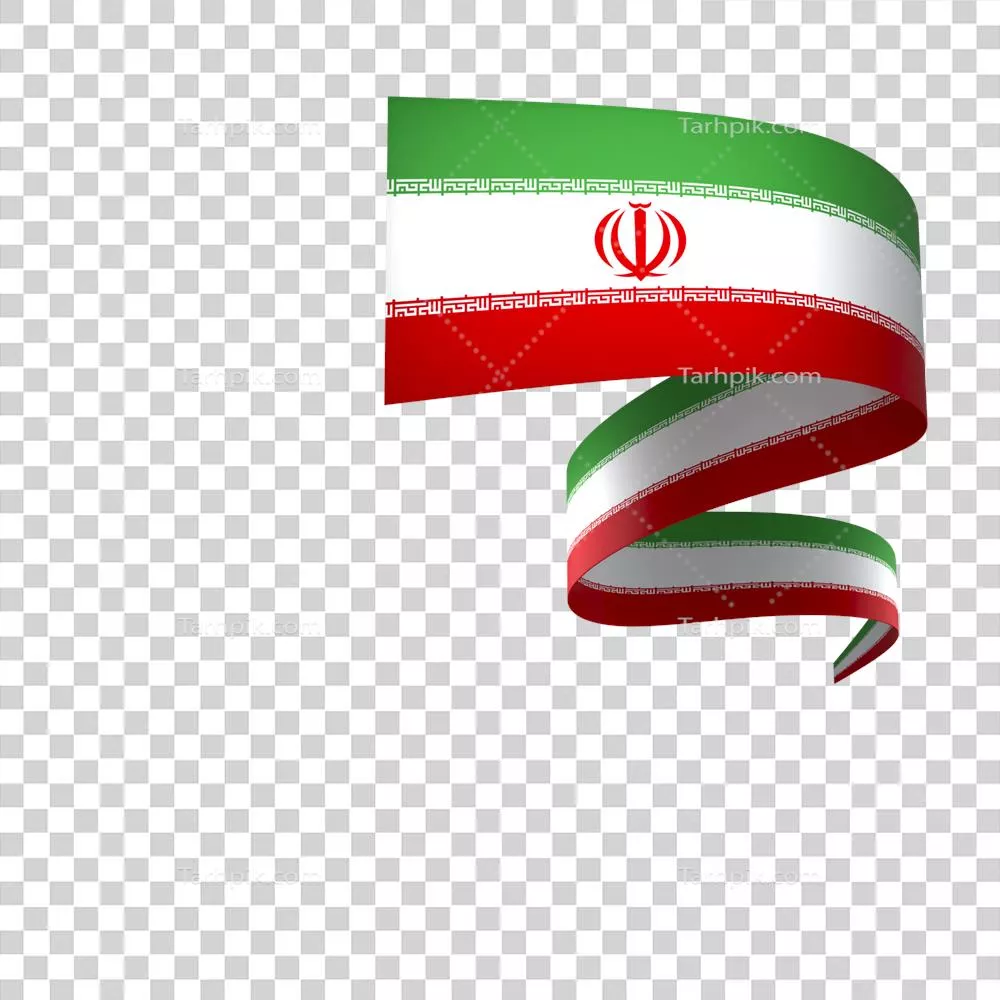 عکس دوربری پرچم ایران: نماد ملیت و هویت ایرانی در قالبی هنری