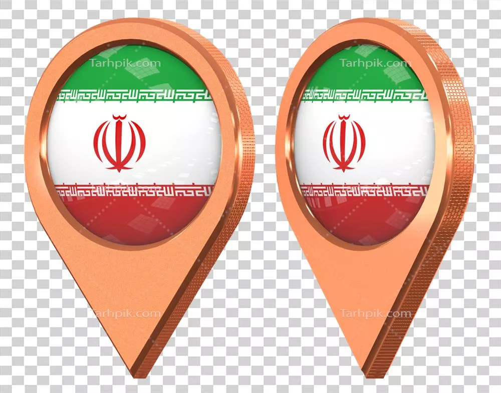 عکس دوربری بررسی نمادهای ملی ایران: پرچم و نشان های جغرافیایی