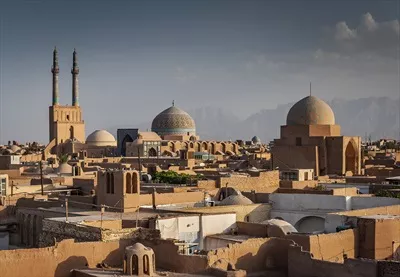 عکس نمایی زیبا از بافت تاریخی و کویر یزد در ایران با جزئیات شگفت انگیز