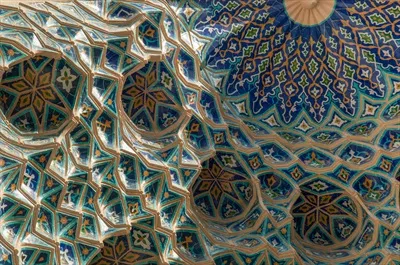 عکس عناصر معماری باستانی آسیای مرکزی: تصاویری از زیبایی های تاریخی
