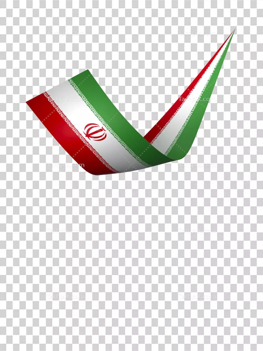 عکس دوربری طراحی المان پرچم ایران برای روز ملی استقلال با ربان زیبا