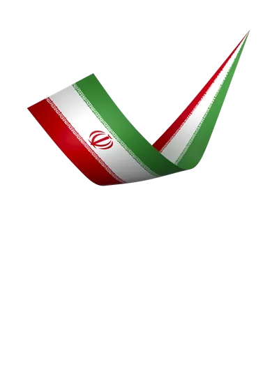 عکس دوربری طراحی المان پرچم ایران برای روز ملی استقلال با ربان زیبا