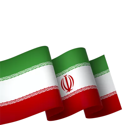 عکس دوربری طراحی المان پرچم ایران برای روز ملی استقلال با ربان زیبا