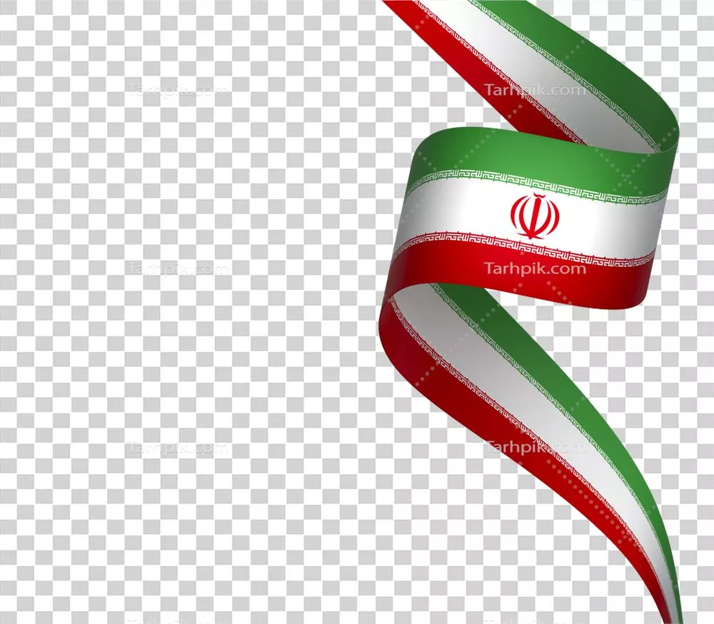 عکس دوربری طراحی المان پرچم ایران برای روز ملی استقلال با ربان زیبا
