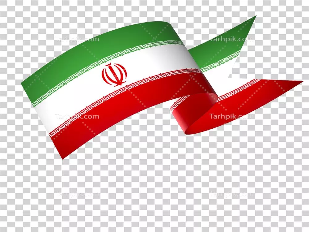 عکس دوربری طراحی المان پرچم ایران برای روز ملی استقلال با ربان زیبا