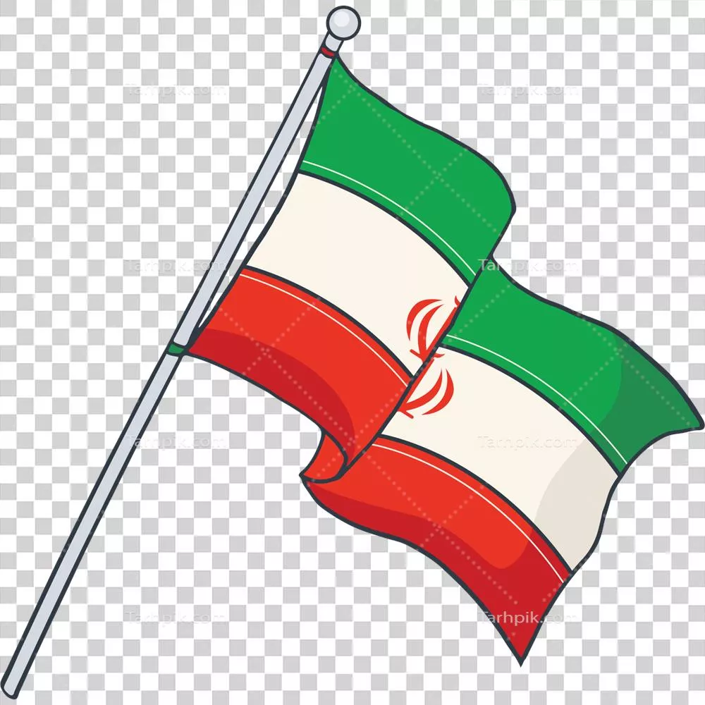 عکس دوربری پرچم ایران: نماد هویت ملی و فرهنگی کشور با تاریخ غنی