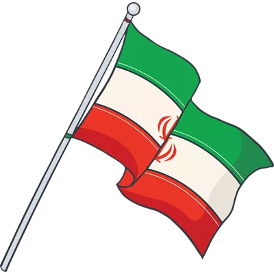 عکس دوربری پرچم ایران: نماد هویت ملی و فرهنگی کشور با تاریخ غنی