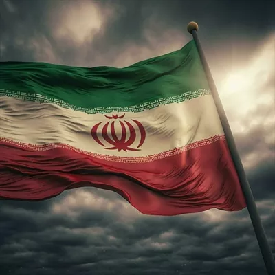 عکس پرچم ایران با کیفیت بالا در وضوح 4K و Ultra HD