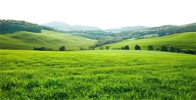 عکس دوربری منظره ای زیبا از دشت های سرسبز و کوهستانی در حومه شهر