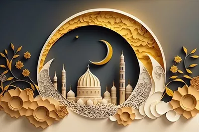 عکس کارت های تبریک عید قربان با طراحی اسلامی و هنری برای جشن های مسلمانان