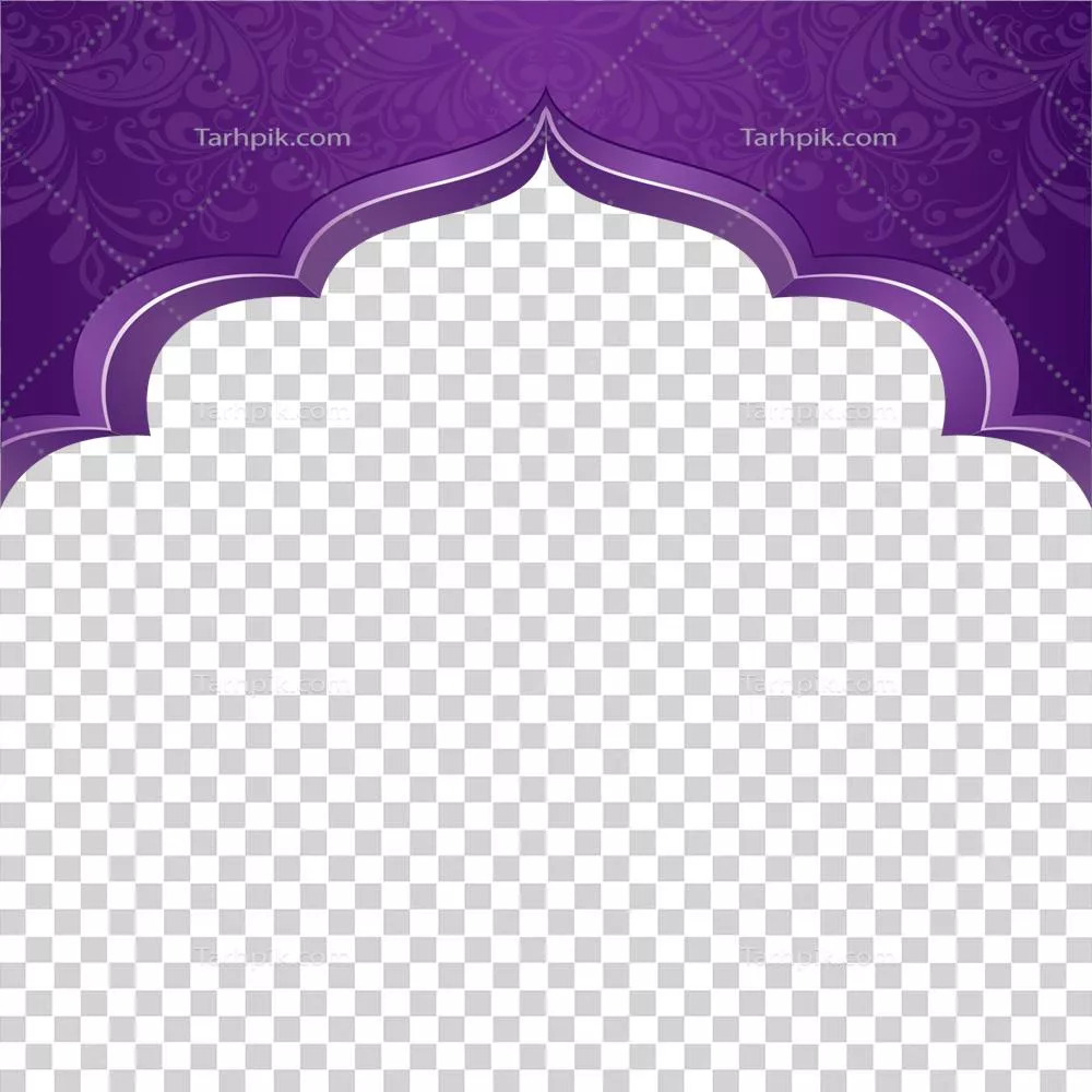 عکس دوربری طراحی قاب اسلامی و عربی برای پوستر عید قربانی با جزئیات زیبا