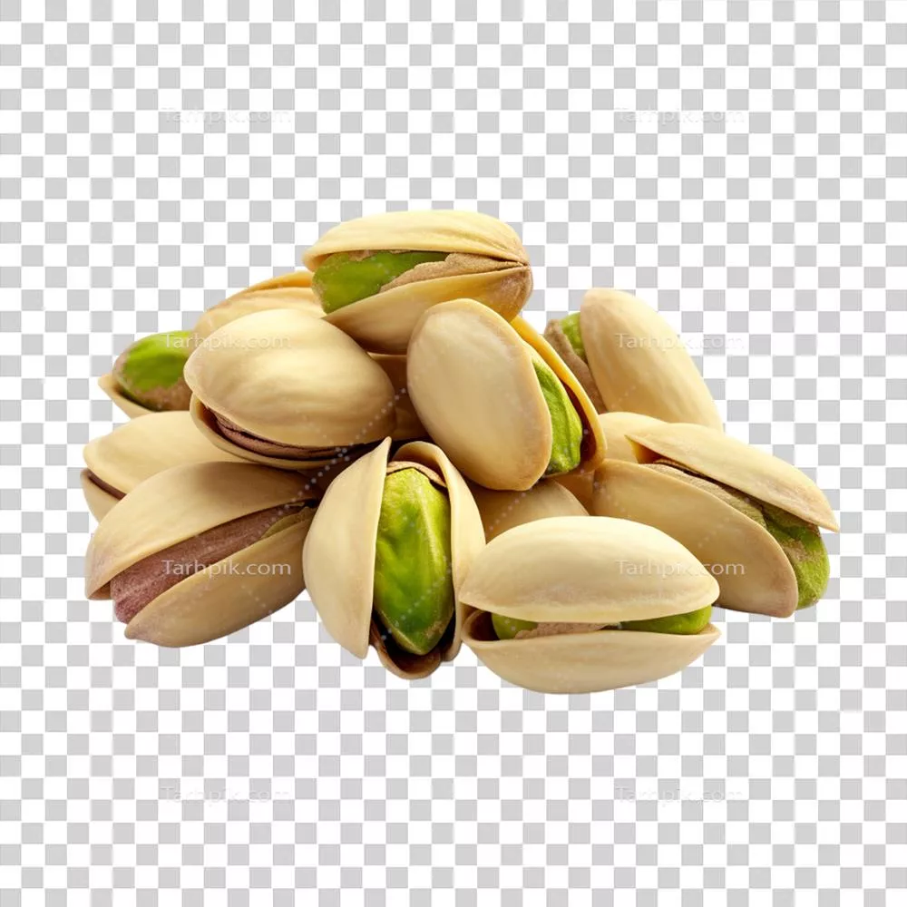 عکس دوربری مغز پسته خشک شده: یک خوراکی خوشمزه و مغذی از آشپزی ترکیه
