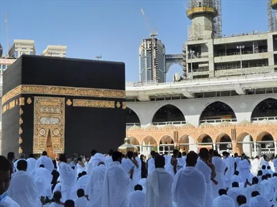 عکس زائران از سرتاسر جهان در حال طواف در مسجد الحرام مکه