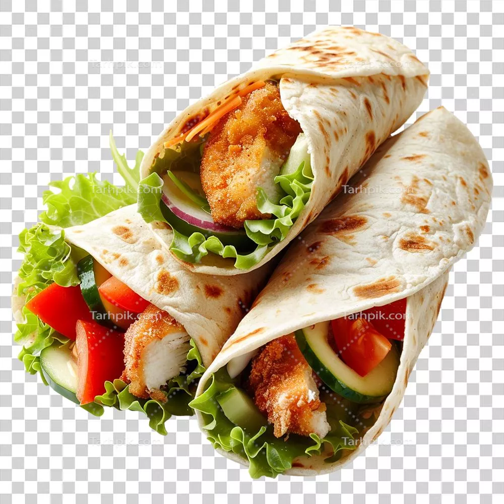 عکس دوربری طرز تهیه و سرو ترتیلا با مرغ به همراه چاشنی های خوشمزه