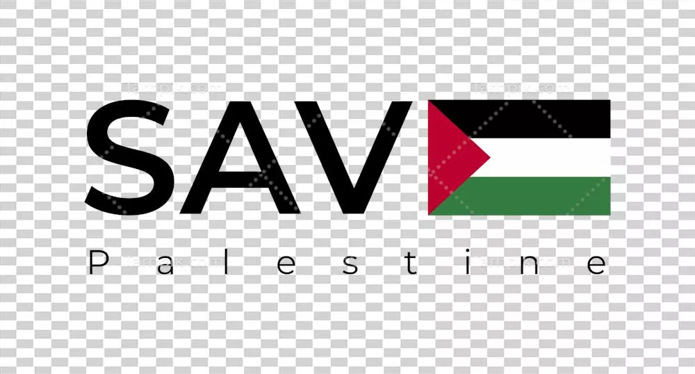 عکس دوربری حفظ غزه، حفظ فلسطین: طراحی مفهومی با پس زمینه شفاف