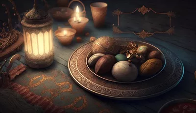 عکس جشن پایان ماه رمضان و برگزاری مراسم عید فطر در شهر
