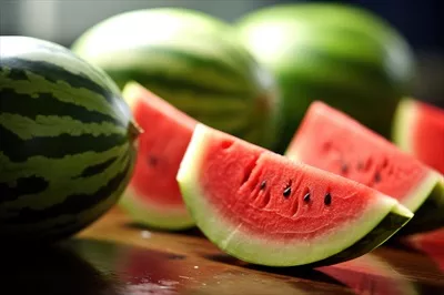 عکس تزیینات زیبا و خوشمزه هندوانه در آشپزخانه برای مهمانی ها