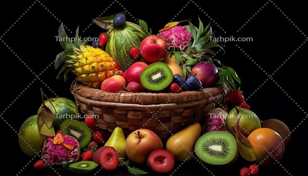 عکس تجربه طعم تازه توت های تابستانی بر روی میز چوبی - لذتی گورمِه