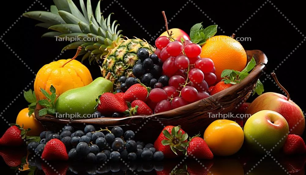 عکس تجربه ای تازه از طبیعت با میوه های رنگارنگ و سالم برای تغذیه بهتر