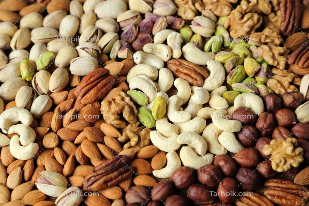 عکس انواع مختلف آجیل و خواص آن ها برای سلامتی و تغذیه