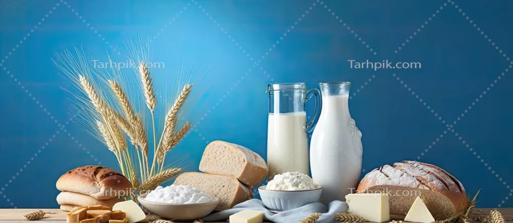 عکس شاووت: جشن یهودی با محصولات لبنی و نان سنتی