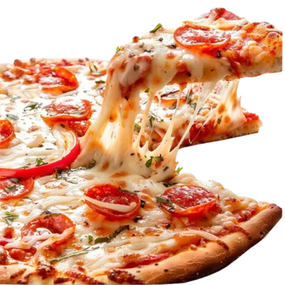 عکس دوربری پیتزاهای خوشمزه با طعم های متنوع و جذاب برای هر سلیقه