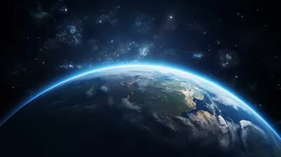 عکس نمایی زیبا از سیاره زمین از فضا با جزئیات خیره کننده