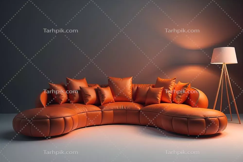 عکس مبل خلاقانه و رنگارنگ با طراحی شیک در دکوراسیون داخلی