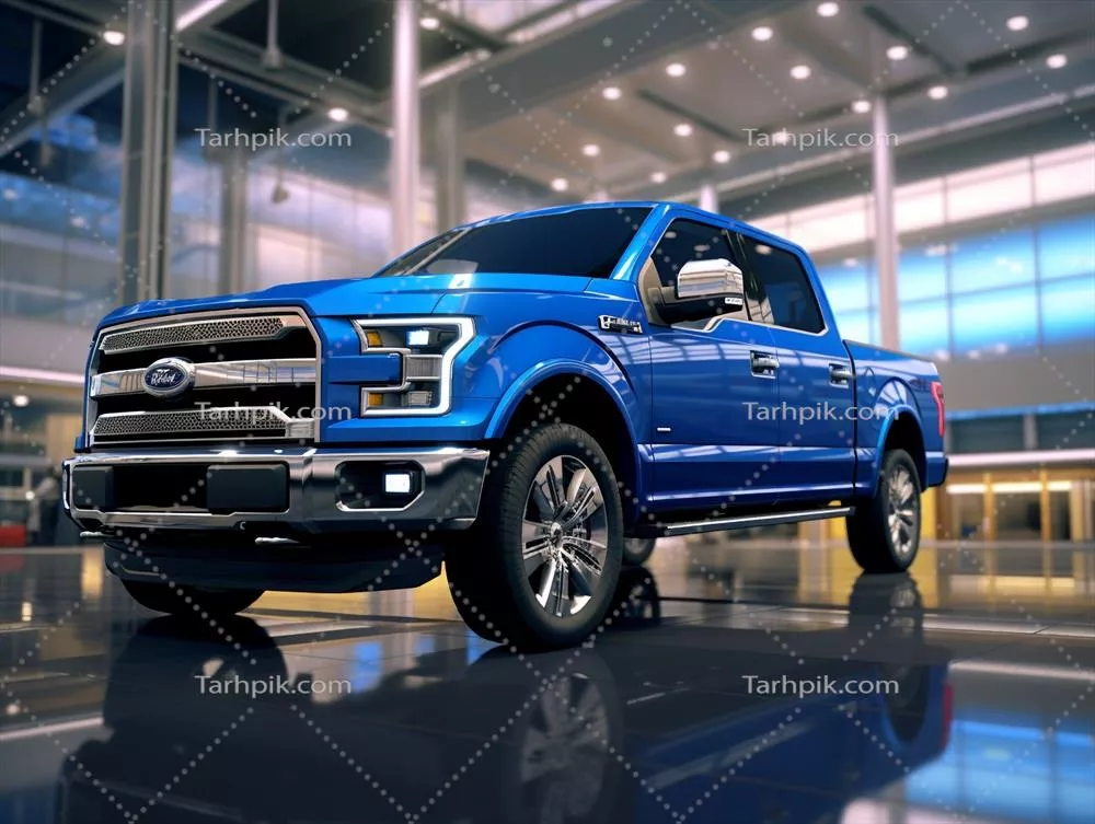 عکس نمایشگاه فورد F-150: تجربه ای نوین در دنیای خودروهای برقی و هوشمند