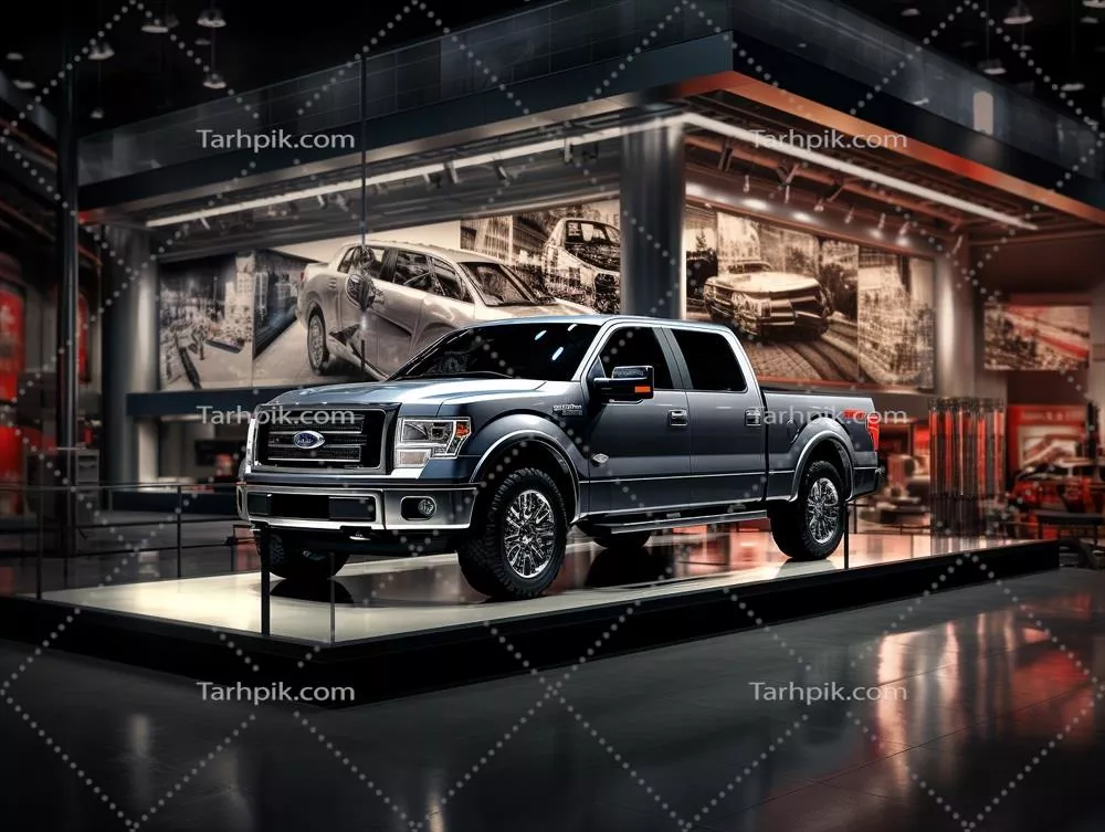عکس نمایشگاه فورد F-150: تجربه ای نوین در دنیای خودروهای نسل جدید